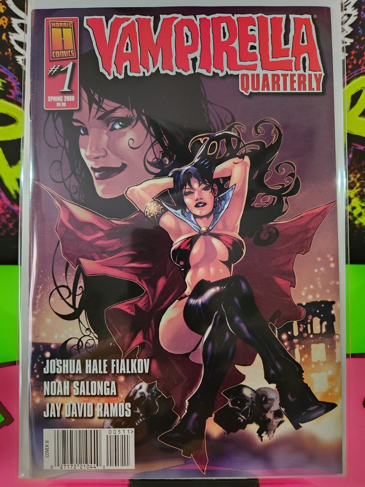Vampirella Quarterly: Spring 2008 #1B Stephen Segovia Cover 2008