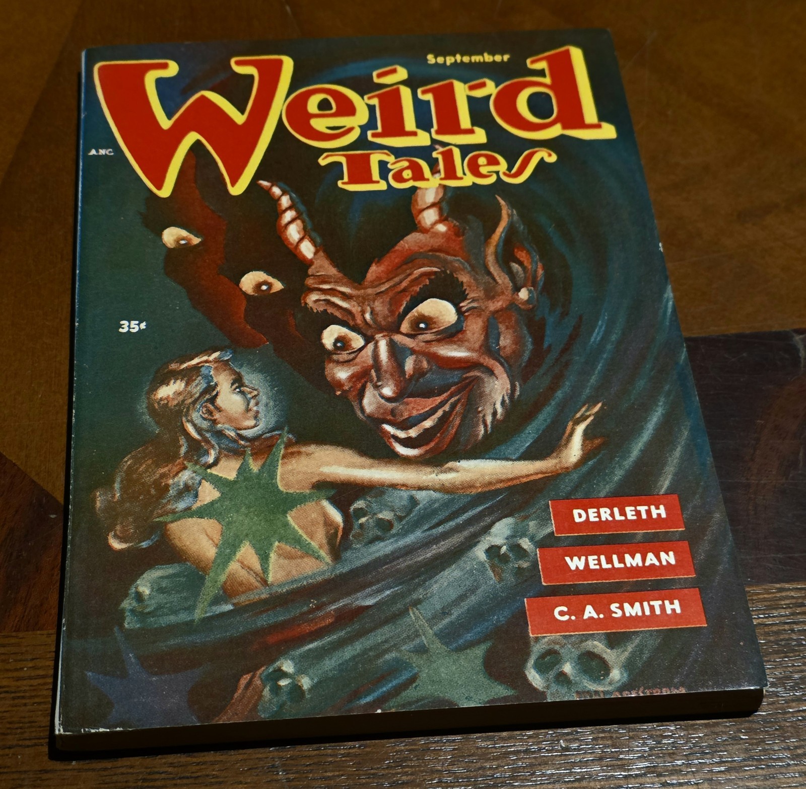 Weird Tales Pulp September 1953 Beautiful High Grade Horror 