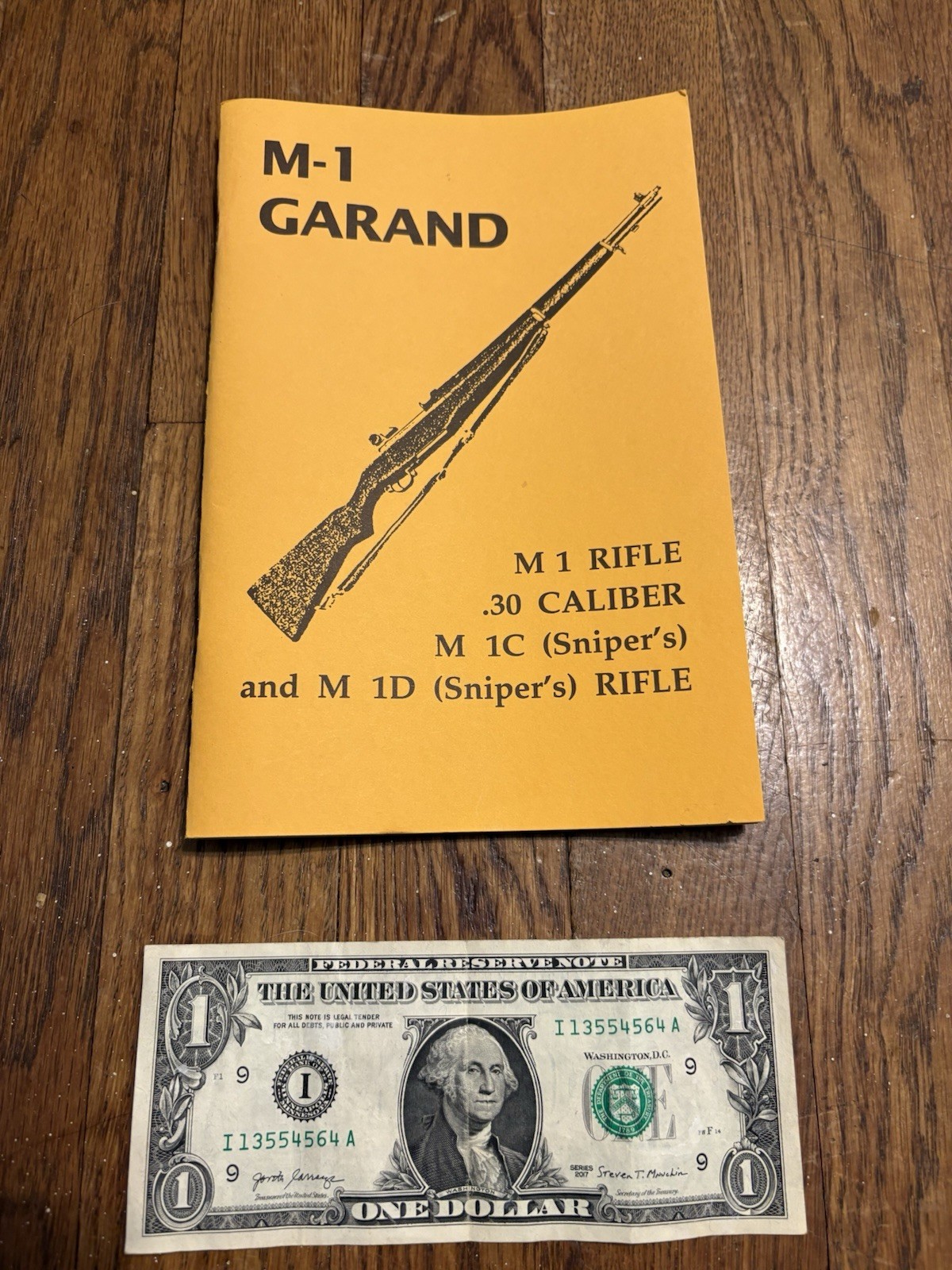 Vintage 1965 M-1 Garand Army Technical Manual No. 9-1005-222-12