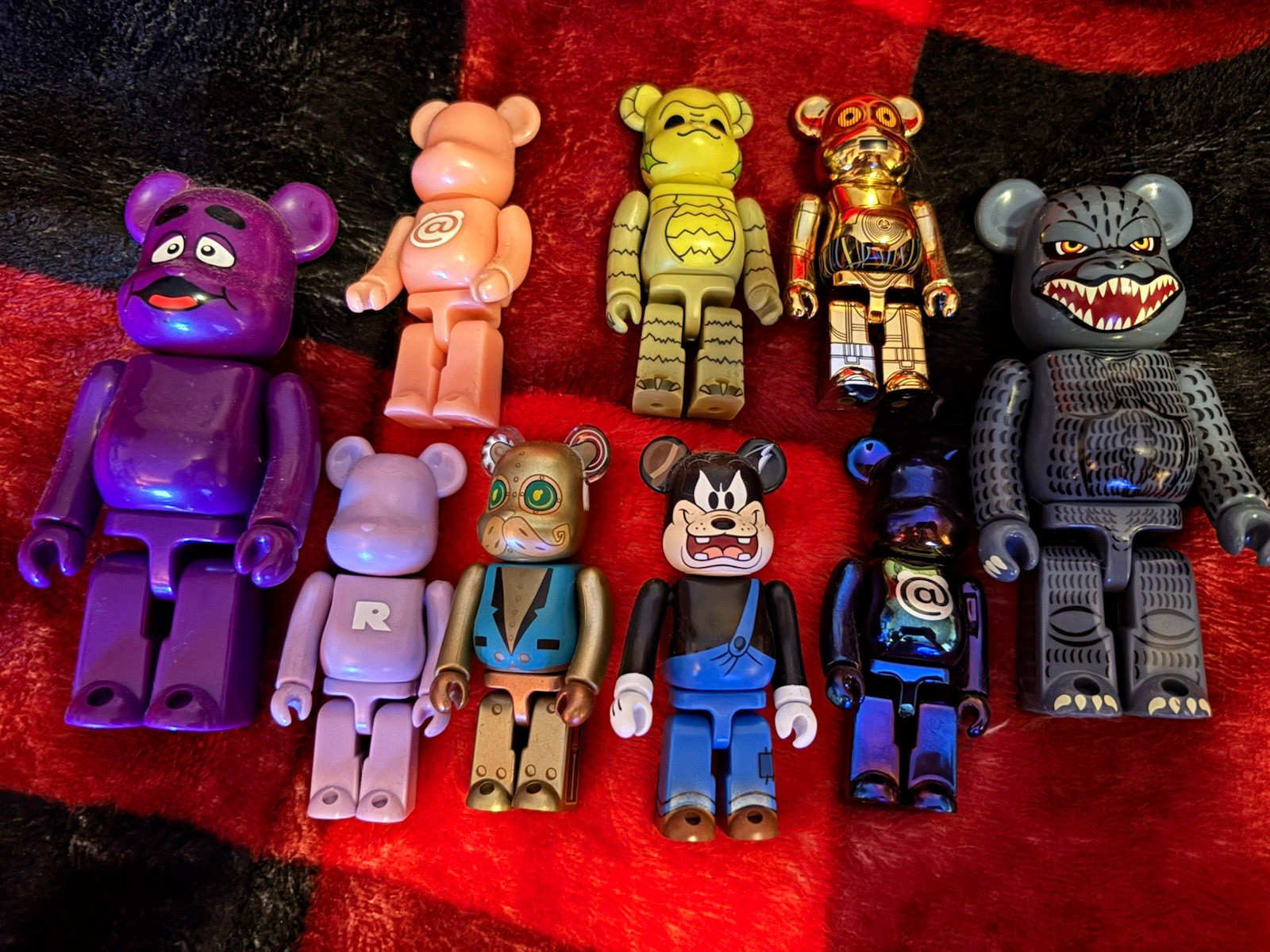Medicom Toy Be@rbrick Loose Figures lot Medicom Toy Be@rbrick Loose Figures lot