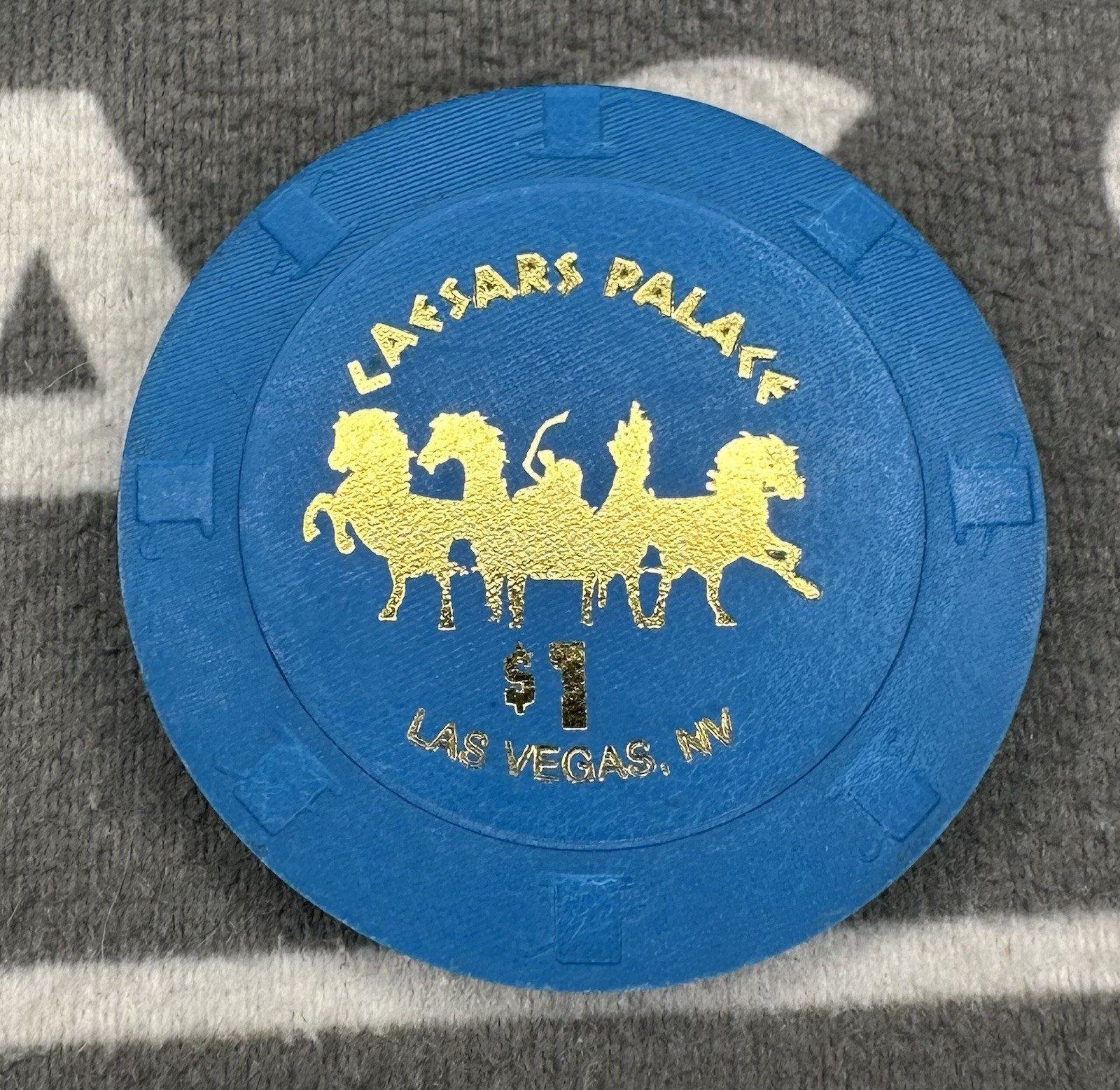 🎰🎲$1 Caesars Las Vegas Gold Stamp 1 Of 26 Strip...