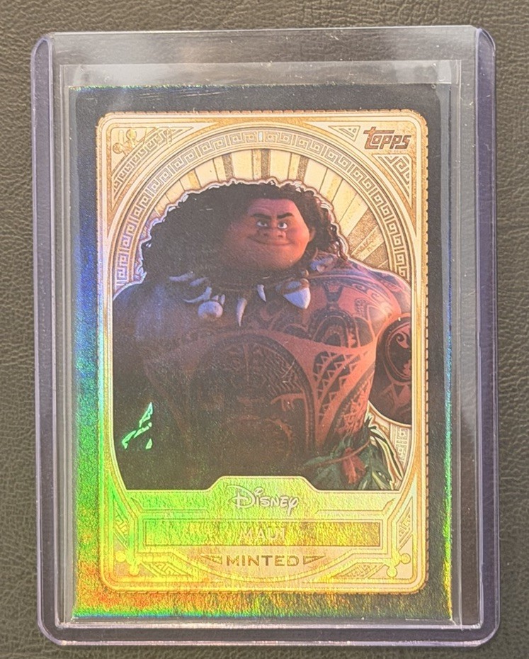 2025 Topps Chrome Disney Maui Minted Black Card #94 #’d /10 Sealed