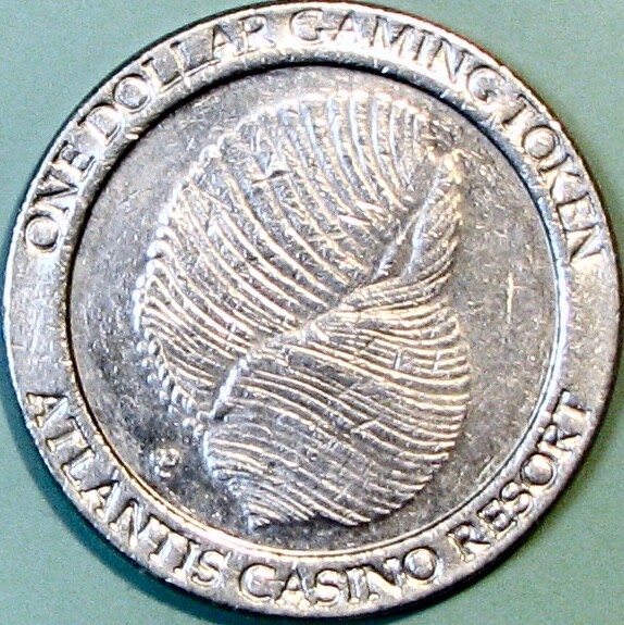 Atlantis. $1 Casino Token. Reno, NV. R49.