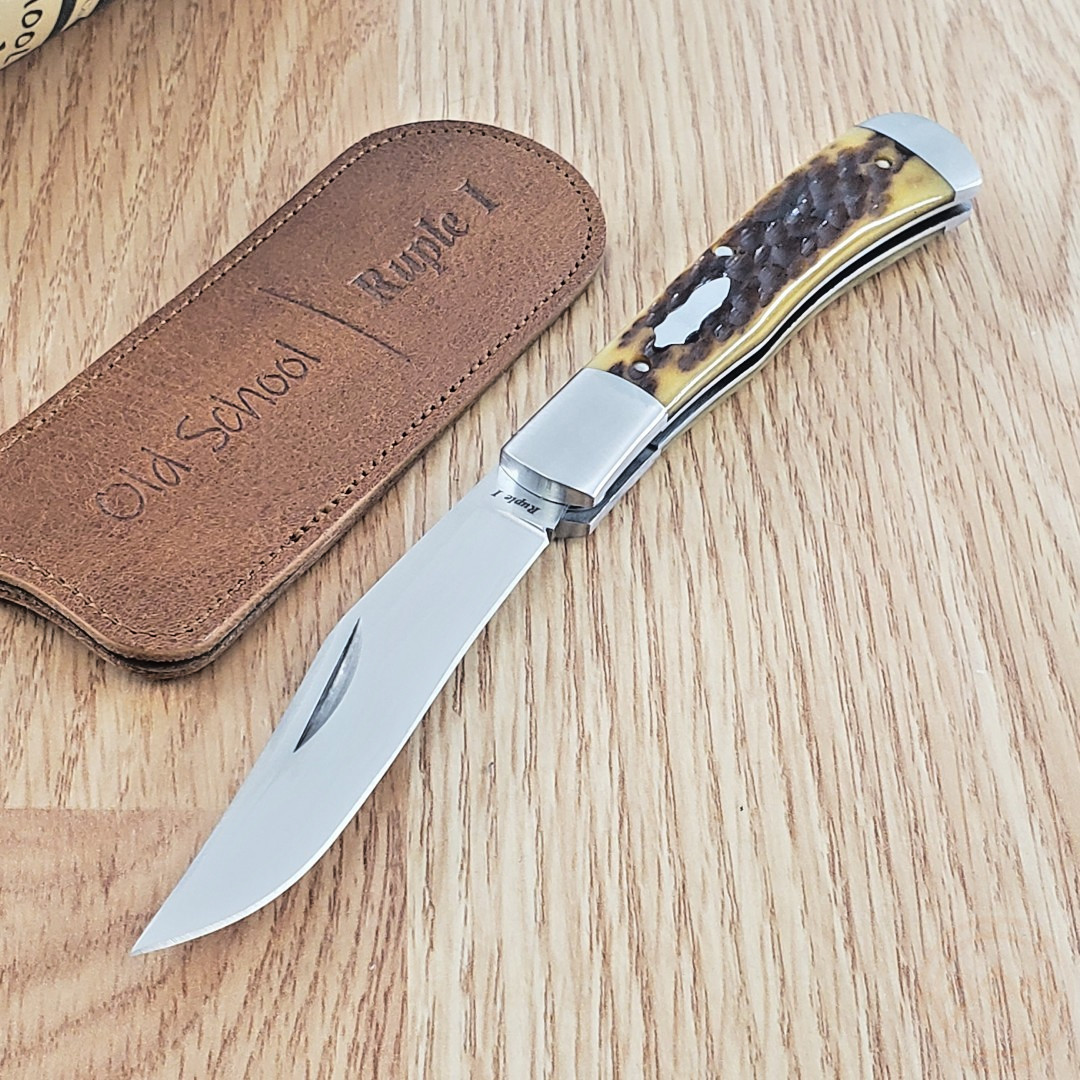 Old School Knifeworks Ruple 1 Folding Knife 3.3\