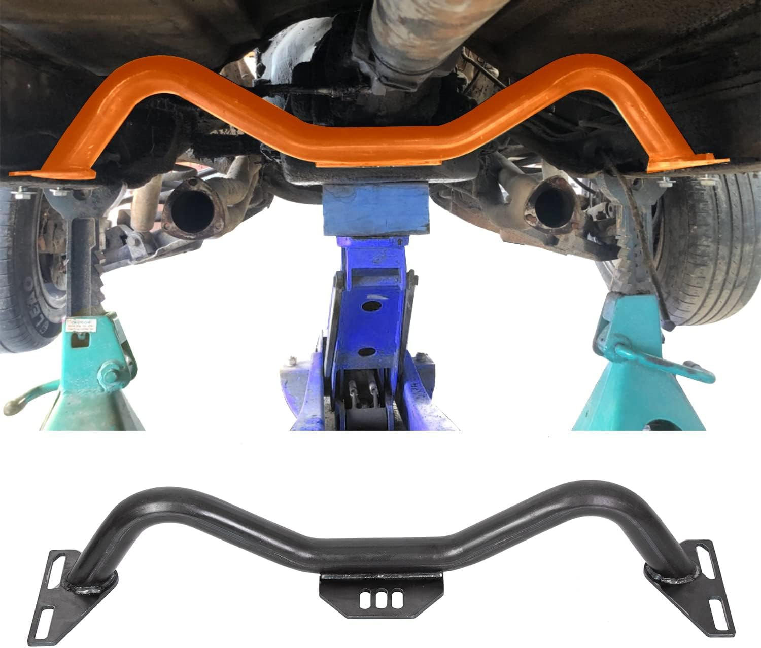 Adjustable Transmission Crossmember Compatible with 1964-1987 Chevy/Gmc C10 C20