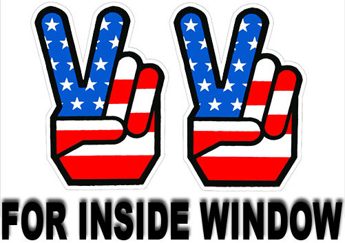 1960\'s Peace Sign Stickers, INSIDE GLASS / WINDOW, Retro Vintage Hippie Decal 1960\'s Peace Sign Stickers, INSIDE GLASS / WINDOW, Retro Vintage Hippie Decal