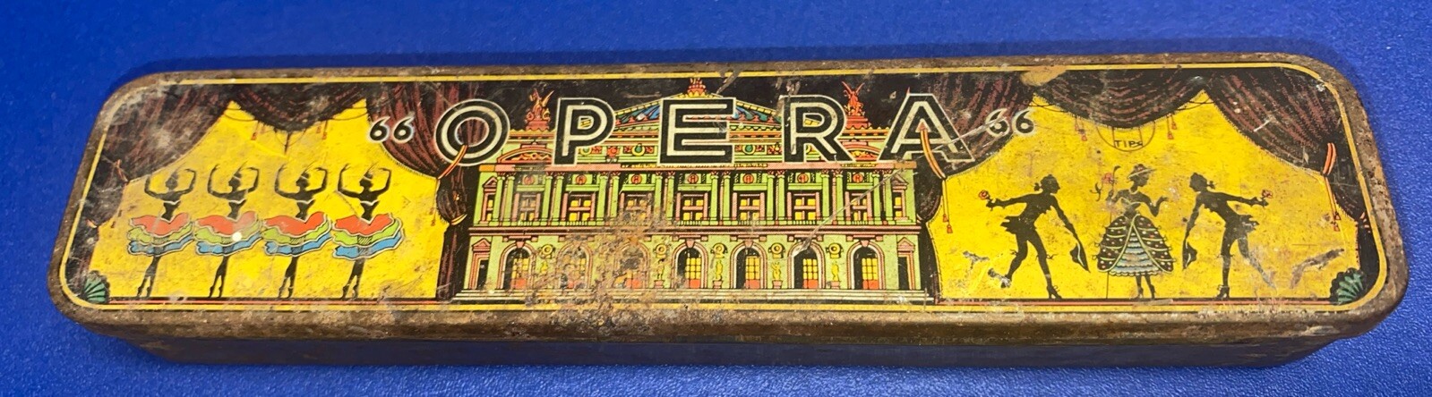 Opera Harmonica in Orig Tin Case Vintage West Germany US Zone