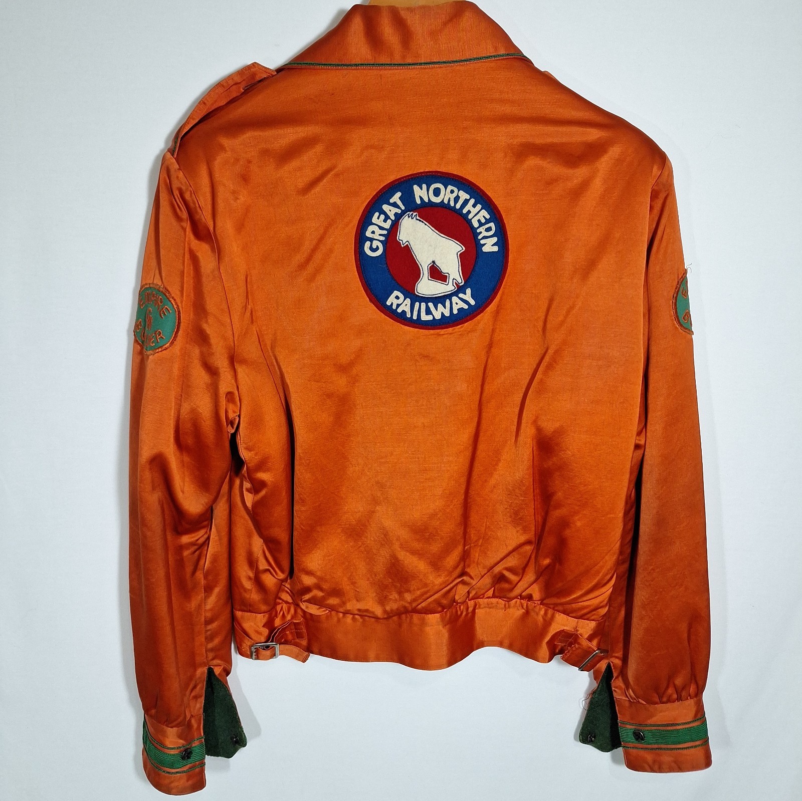 VINTAGE 1947 Great Northern Railway Empire Builder Jacket Souvenir Sutherland Co