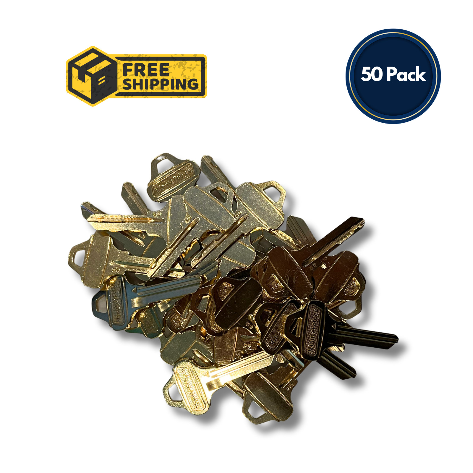 FREE SHIPPING - C145 Key Blanks (50 Pack) Compatible with C145 SCHLAGE Keys