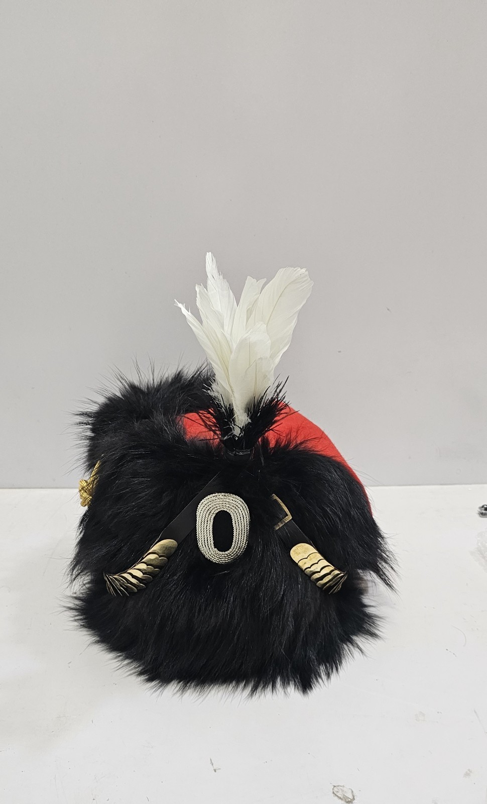 Prussian Busby Hussar Napoleonic Era rare marching Hat Prussian Busby Hussar Napoleonic Era rare marching Hat