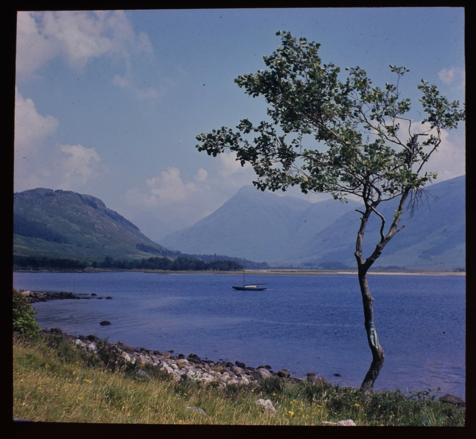VINTAGE Magic Lantern Slide LOCH ETIVE DATED 1970 PHOTO SCOTLAND VINTAGE Magic Lantern Slide LOCH ETIVE DATED 1970 PHOTO SCOTLAND