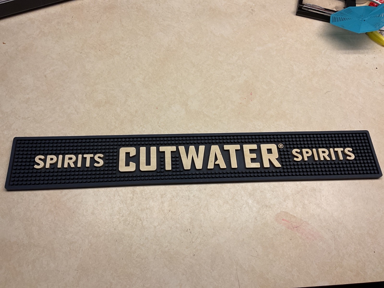 Cutwater Spirits Bar Mat - Used