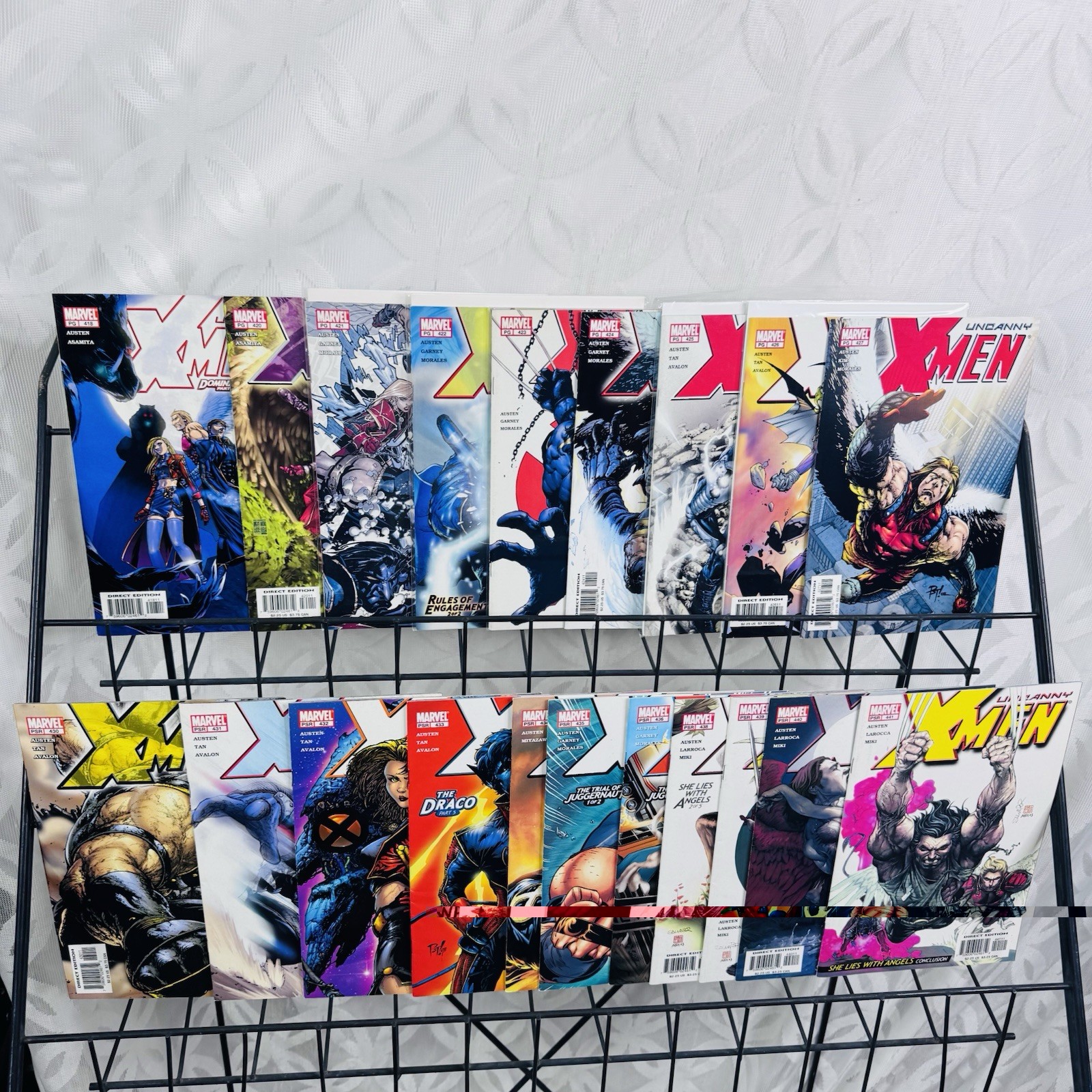 Uncanny X-Men 418 420-427 430-436 438-441 Lot Key Death Of Bedlam