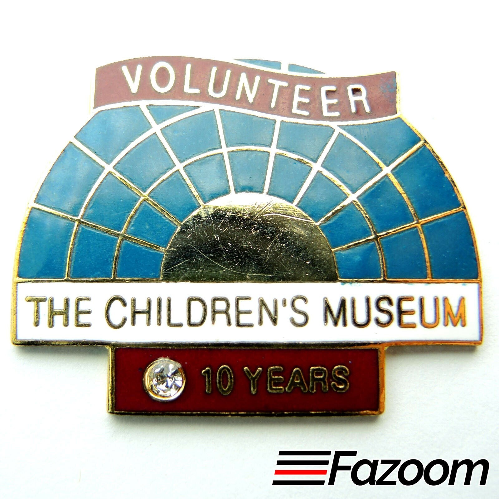 The Children’s Museum of Indianapolis 10 Year Volunteer Lapel Pin