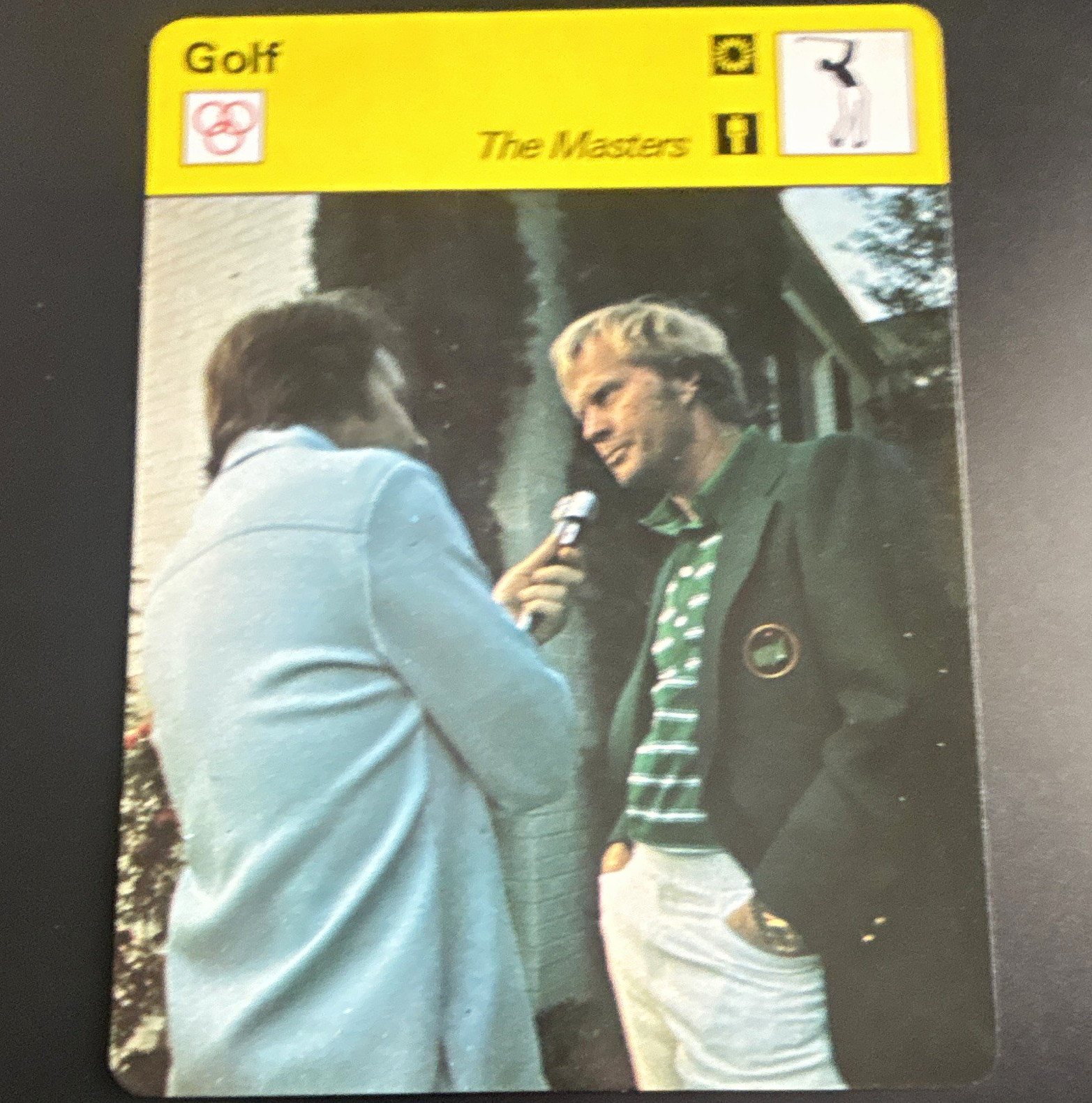 Editions Rencontre S.A. 1978 Golf The Masters Tournament of Champions Card