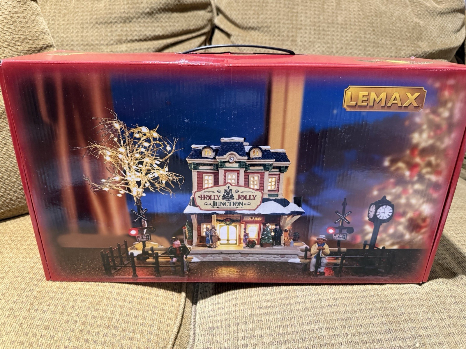 Lemax Holly Jolly Junction Set New And Inspected #56672 Nice Display