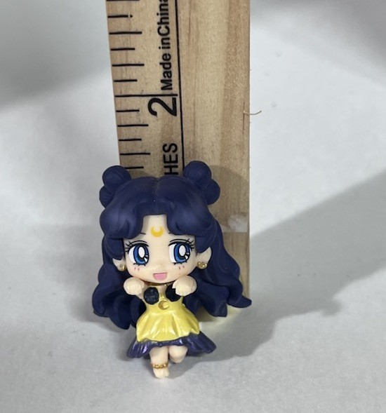 Megahouse Ochatomo Sailor Moon Night & Day Human Luna Mini Figure Cup Charm