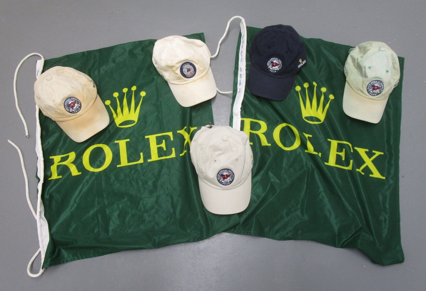 Regatta Yachting Rolex Lot Hats Flag NYC Sailing Racing-Issued 2008-2015 Picante