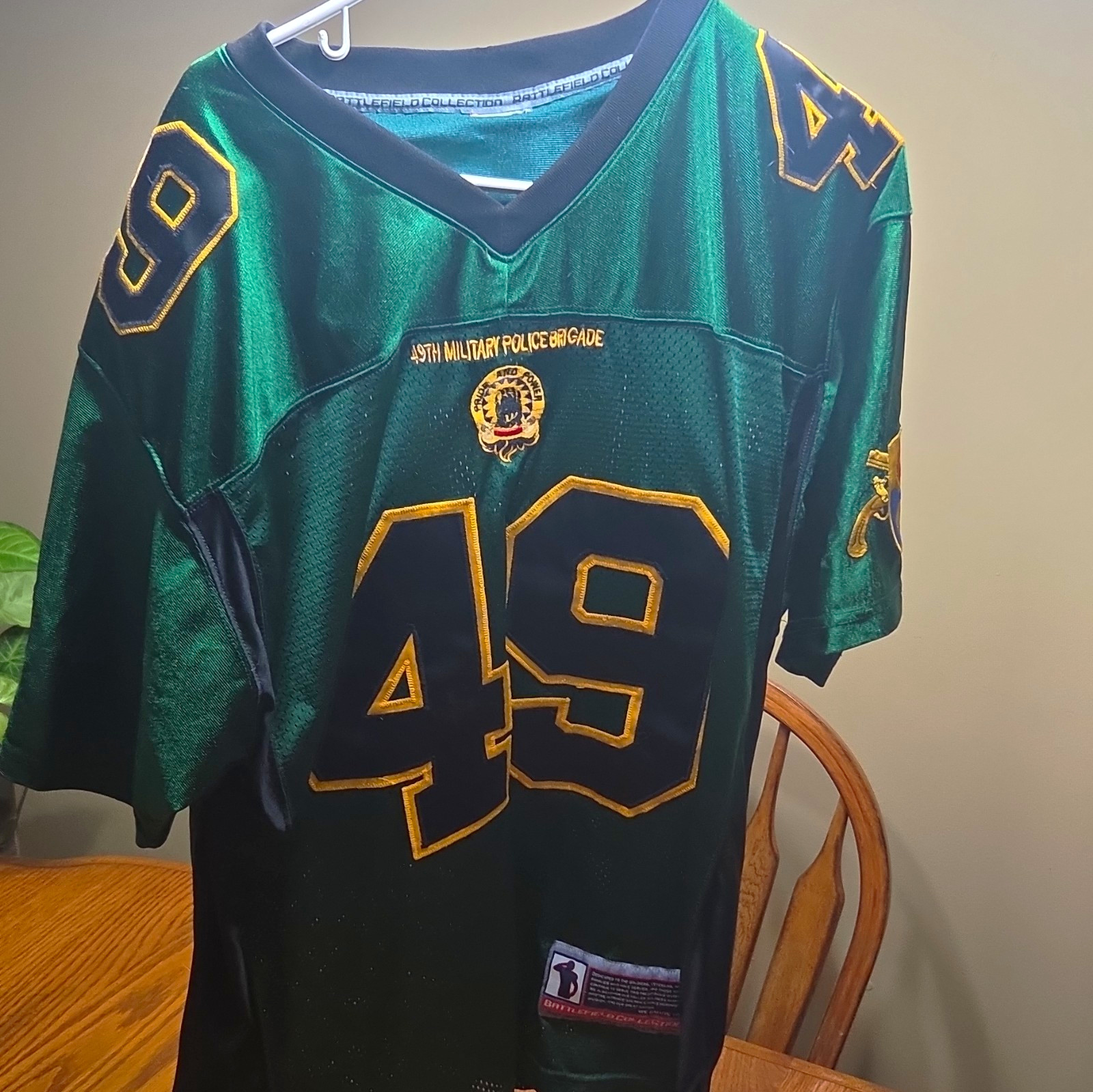 Battlefield Collection 49th Military Police Brigade Sentinels Jersey. N.W.O.T.Lg Battlefield Collection 49th Military Police Brigade Sentinels Jersey. N.W.O.T.Lg