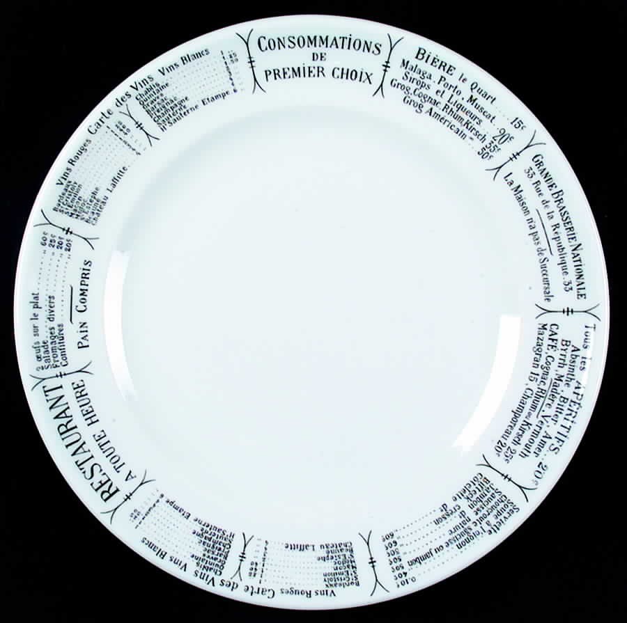 Pillivuyt Brasserie Dinner Plate 2338792