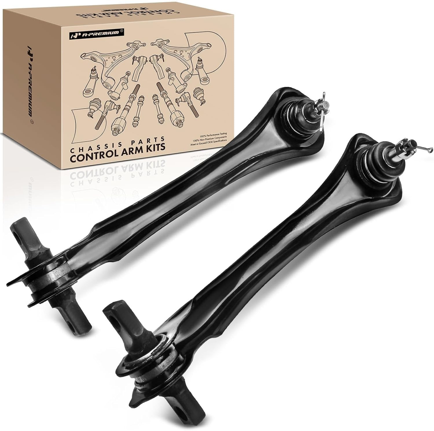 2 X Rear Upper Control Arm, with Ball Joint & Bushing, Compatible with Honda Acc 2 X Rear Upper Control Arm, with Ball Joint & Bushing, Compatible with Honda Acc
