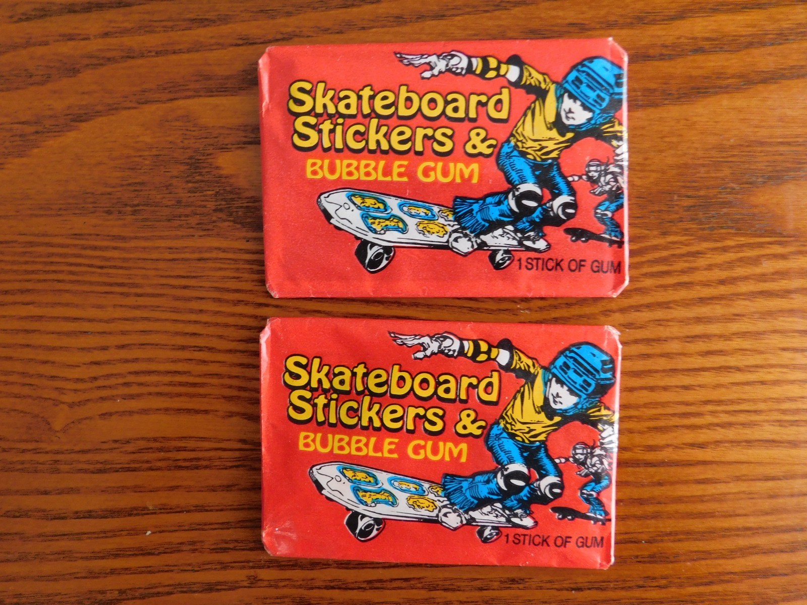 2 Vintage 1976 Donruss Skateboard Stickers Factory Sealed 50 year old Wax Packs 2 Vintage 1976 Donruss Skateboard Stickers Factory Sealed 50 year old Wax Packs