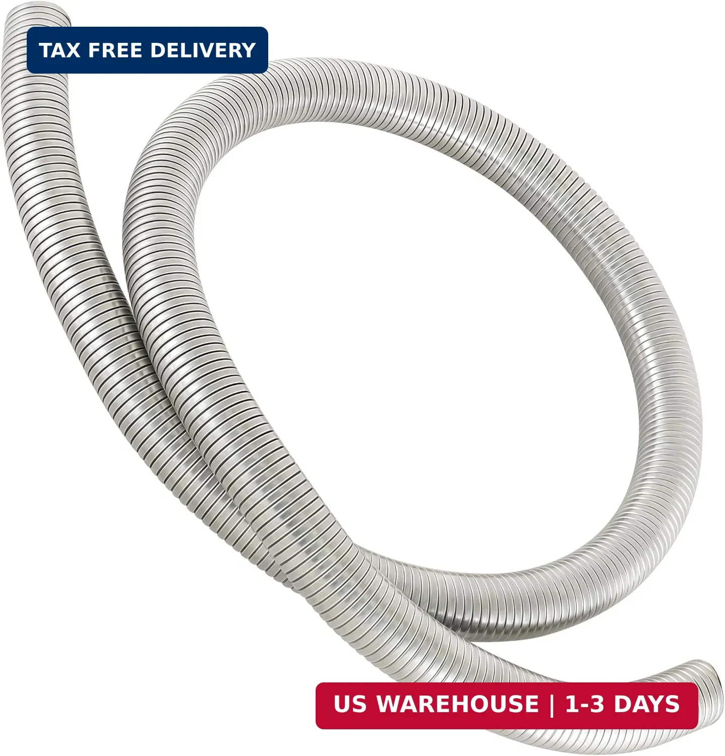Universal T304 stainless steel Exhaust Flex Pipe Flex Tube-72