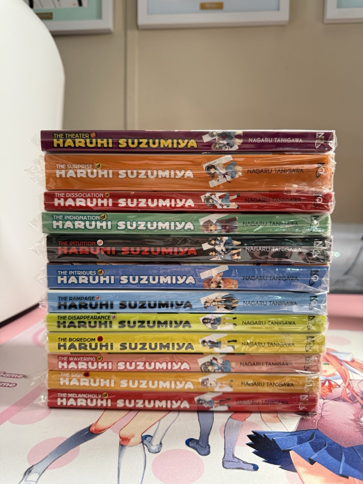 Melancholy of Haruhi Suzumiya Light Novel 1-12 Complete Set by Nagaru Tanigawa