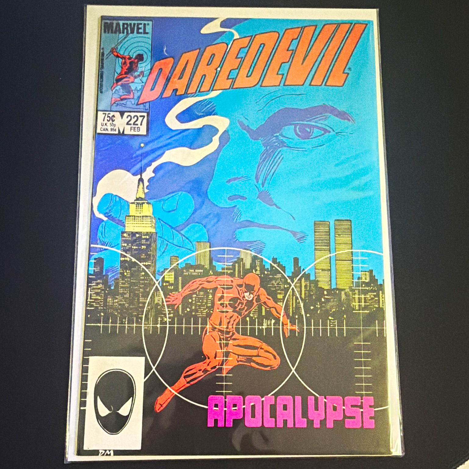 Daredevil #227 Frank Miller Born Again Pt 1 Key - Sharp Spine No Ticks 1986⁠