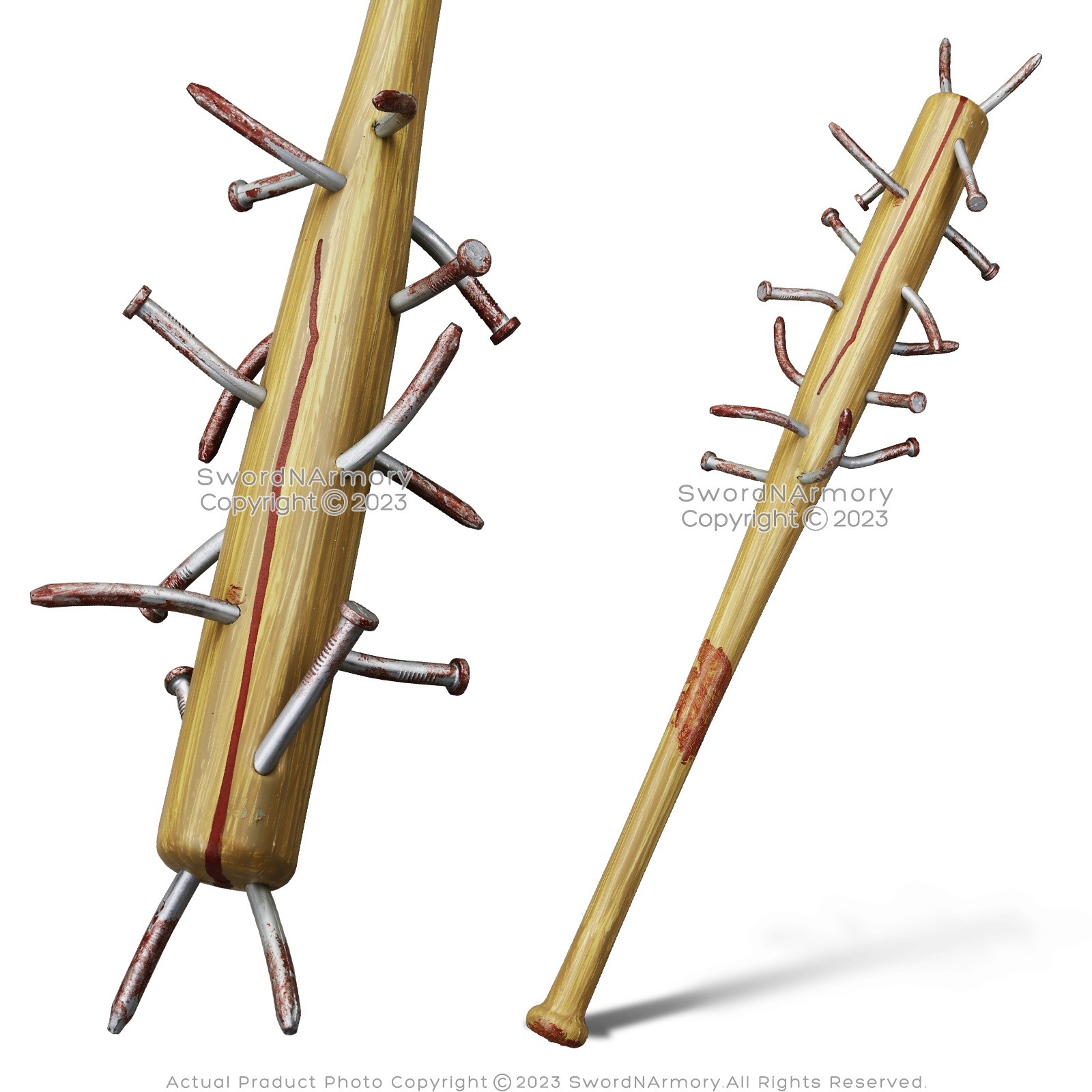 35” Foam Spiked Nail Baseball Bat Babysitter Steve Stranger Cosplay Costume Prop