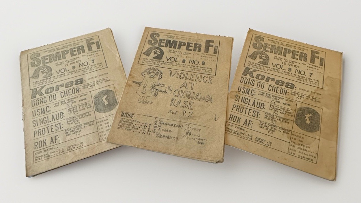 1977 Lot Of 3 Semper Fi GI Underground Newspaper MCAS Iwakuni Japan Marine Corps