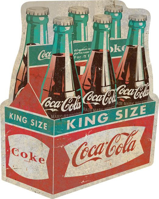 COCA COLA SIX PACK CARTON 36\ COCA COLA SIX PACK CARTON 36\