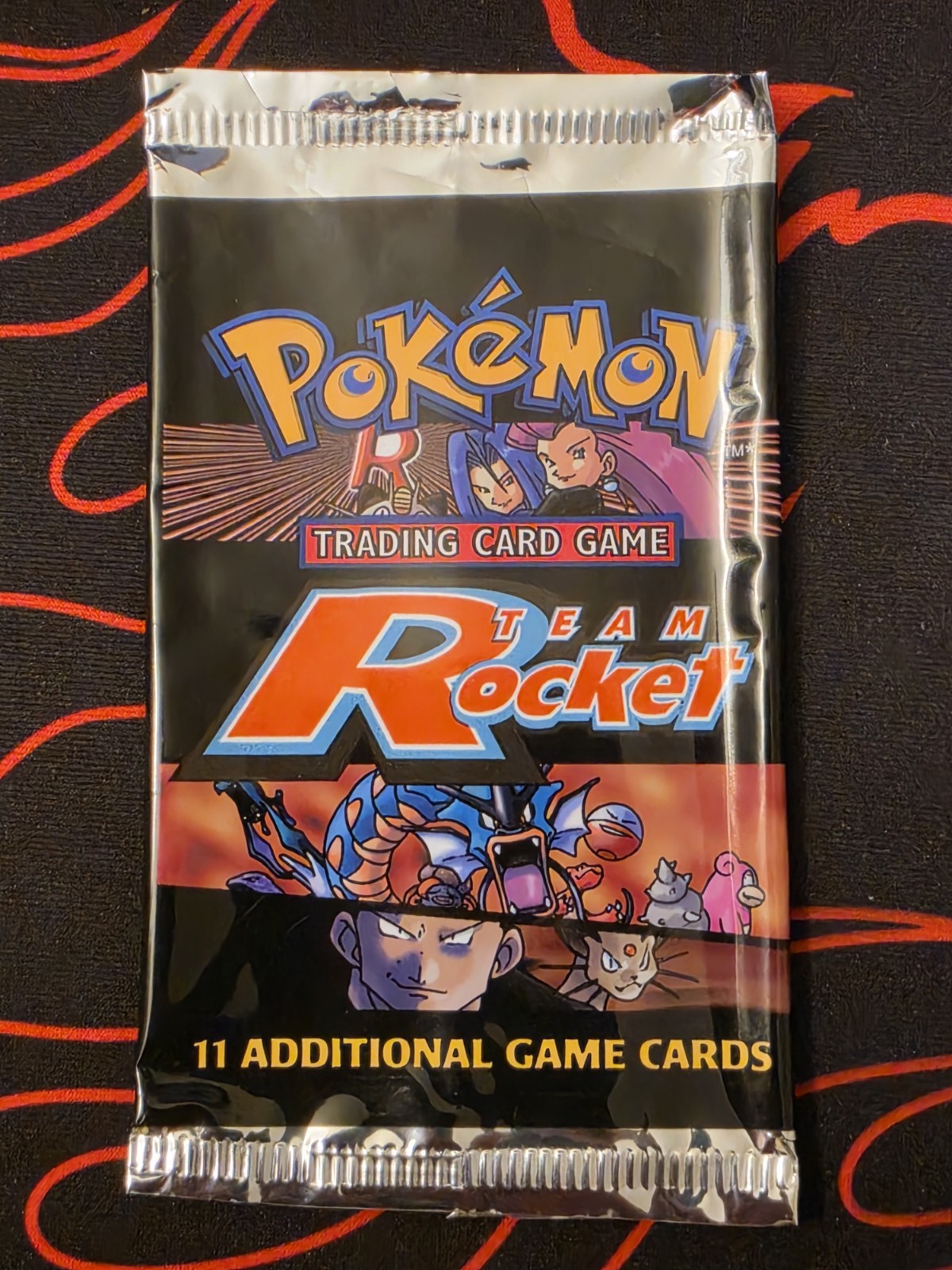 Team Rocket Booster Pack Mixed Art Empty Pack Team Rocket Booster Pack Mixed Art Empty Pack