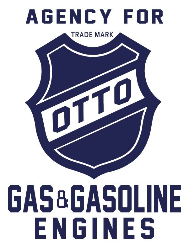 Agency for Otto Gasoline Engines NEW Sign 24x30\