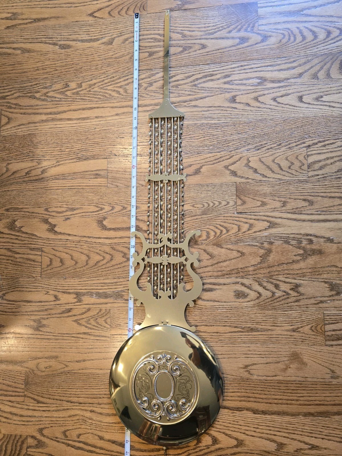 Sligh 0953-1-AB Triple Chime Grandfather Clock Pendulum Hermle 114cm 