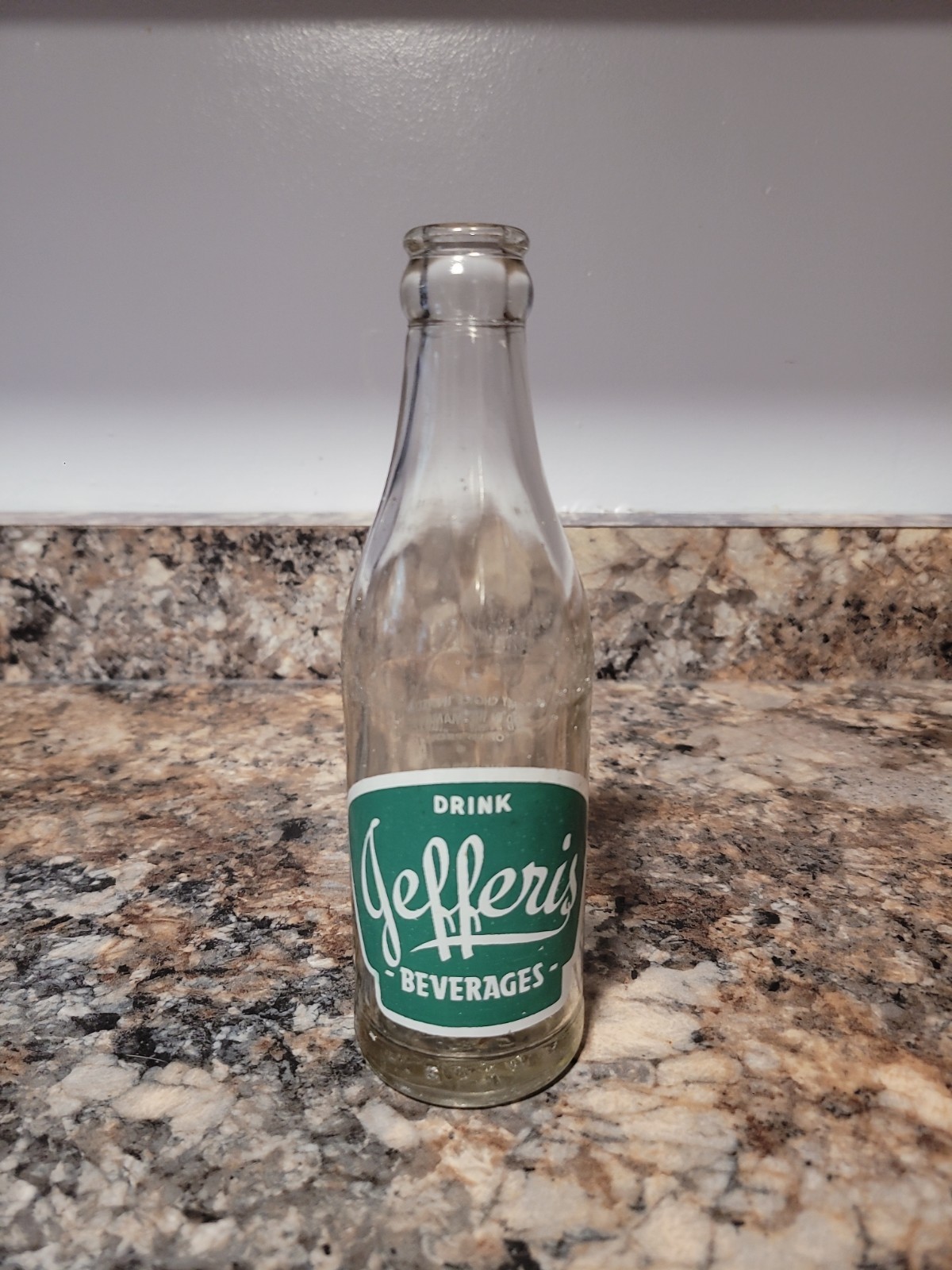 READ Vintage Jefferis Drink Bottle Union City Indiana There Are Chips On Bottom
