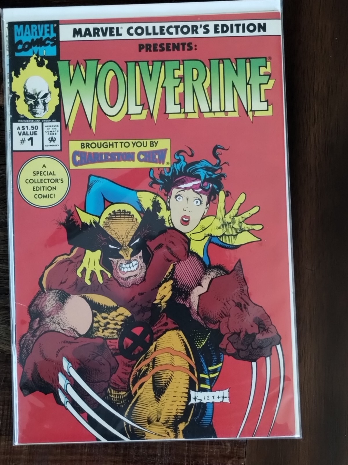 Marvel Collector\'s Edition Presents Wolverine/Spider-Man #1 Charleston Chew 1992