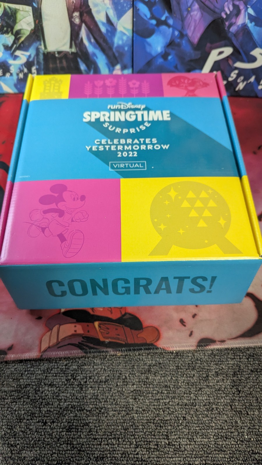 runDisney 2022 Springtime Surprise Virtual Bundle Medal & Shirt Women's 2x Large runDisney 2022 Springtime Surprise Virtual Bundle Medal & Shirt Women's 2x Large