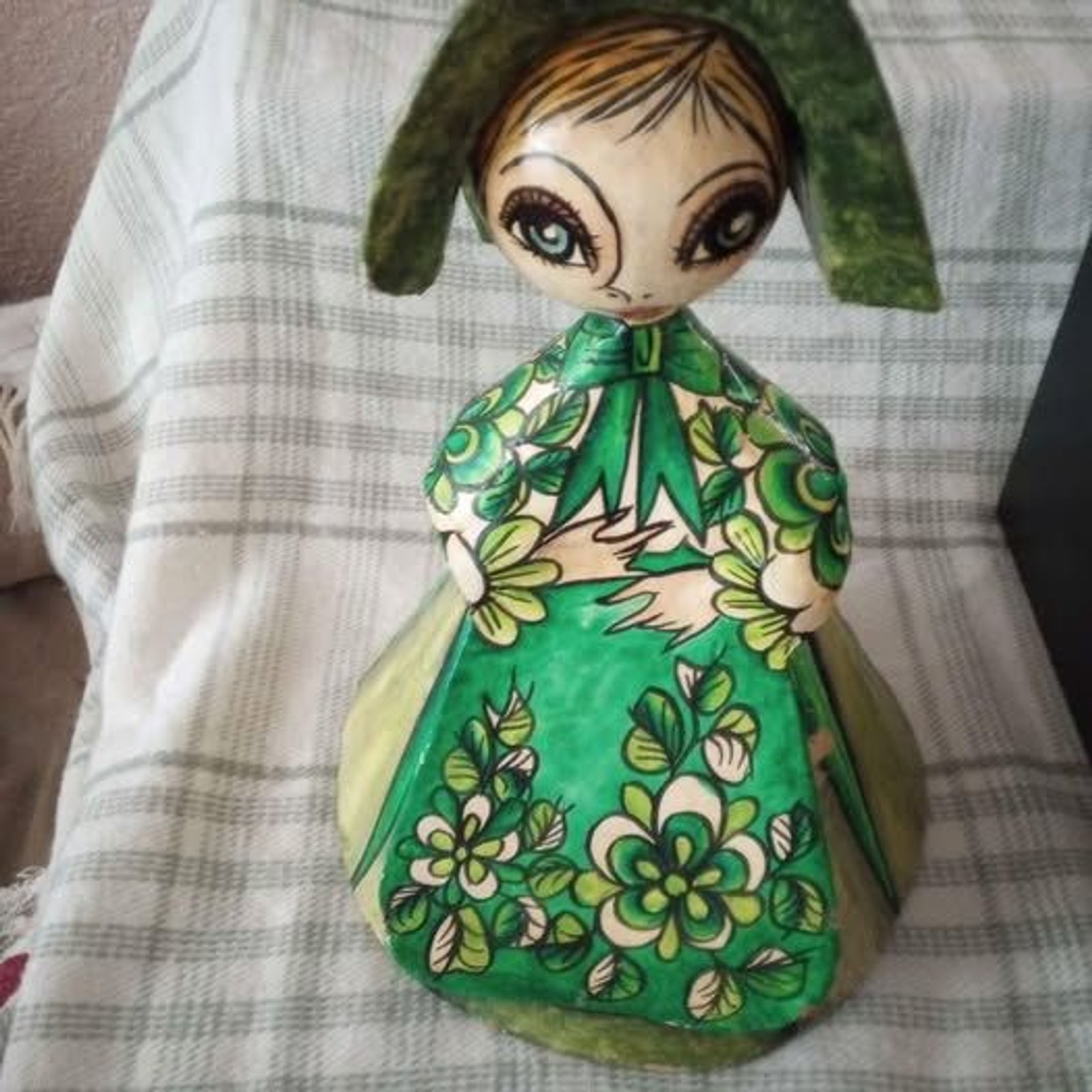 Collectible Vintage Abelardo Ruiz Folk Art Doll