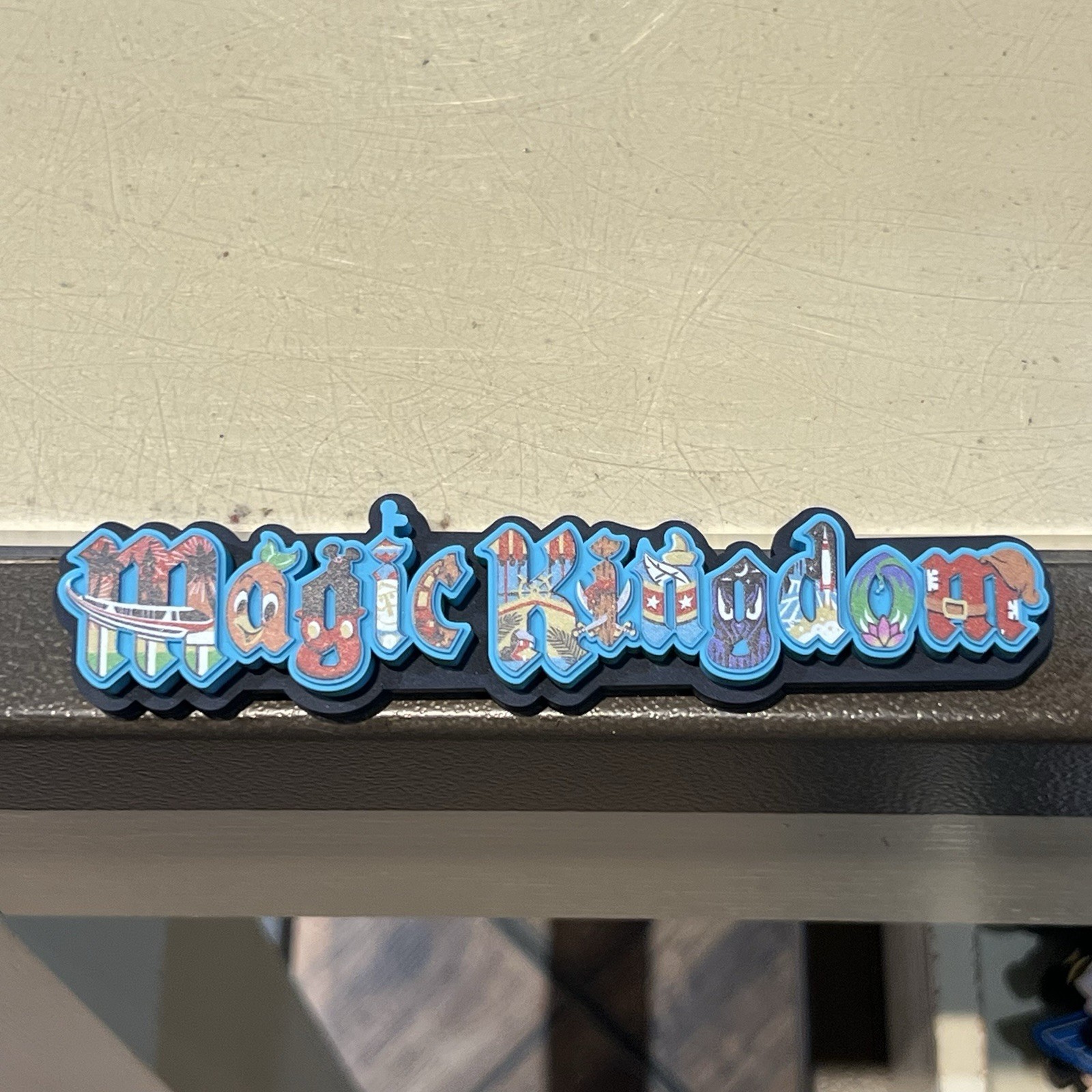 2026 Disney Parks Walt Disney World Magic Kingdom Logo Symbol Magnet NEW