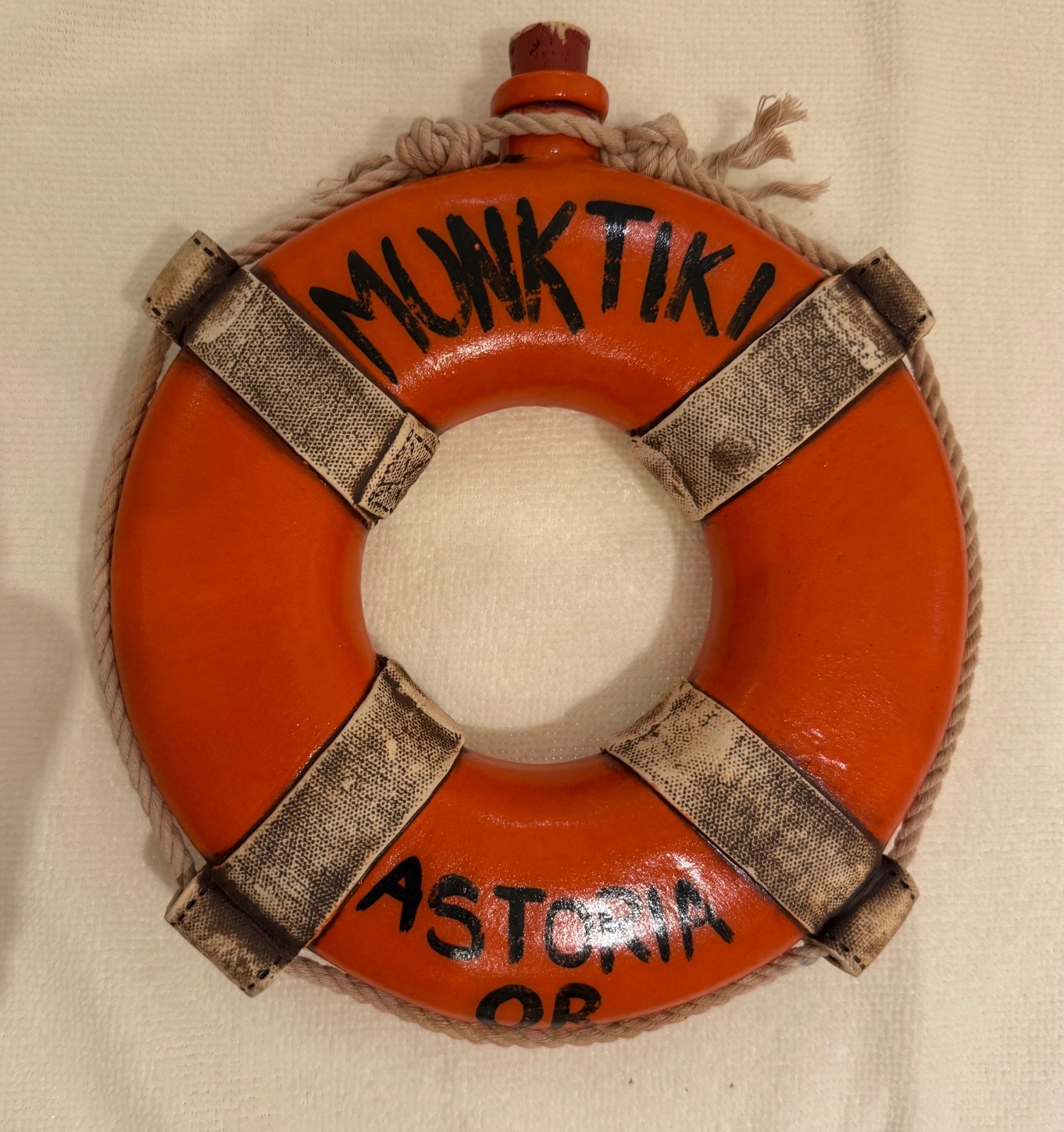 Ultra Rare Munktiki Kisbee Flask by Dexter Ultra Rare Munktiki Kisbee Flask by Dexter