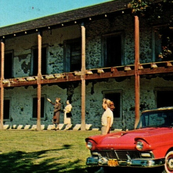Vallejo\'s Petaluma Adobe State Park California 1962 Vintage Postcard 4678