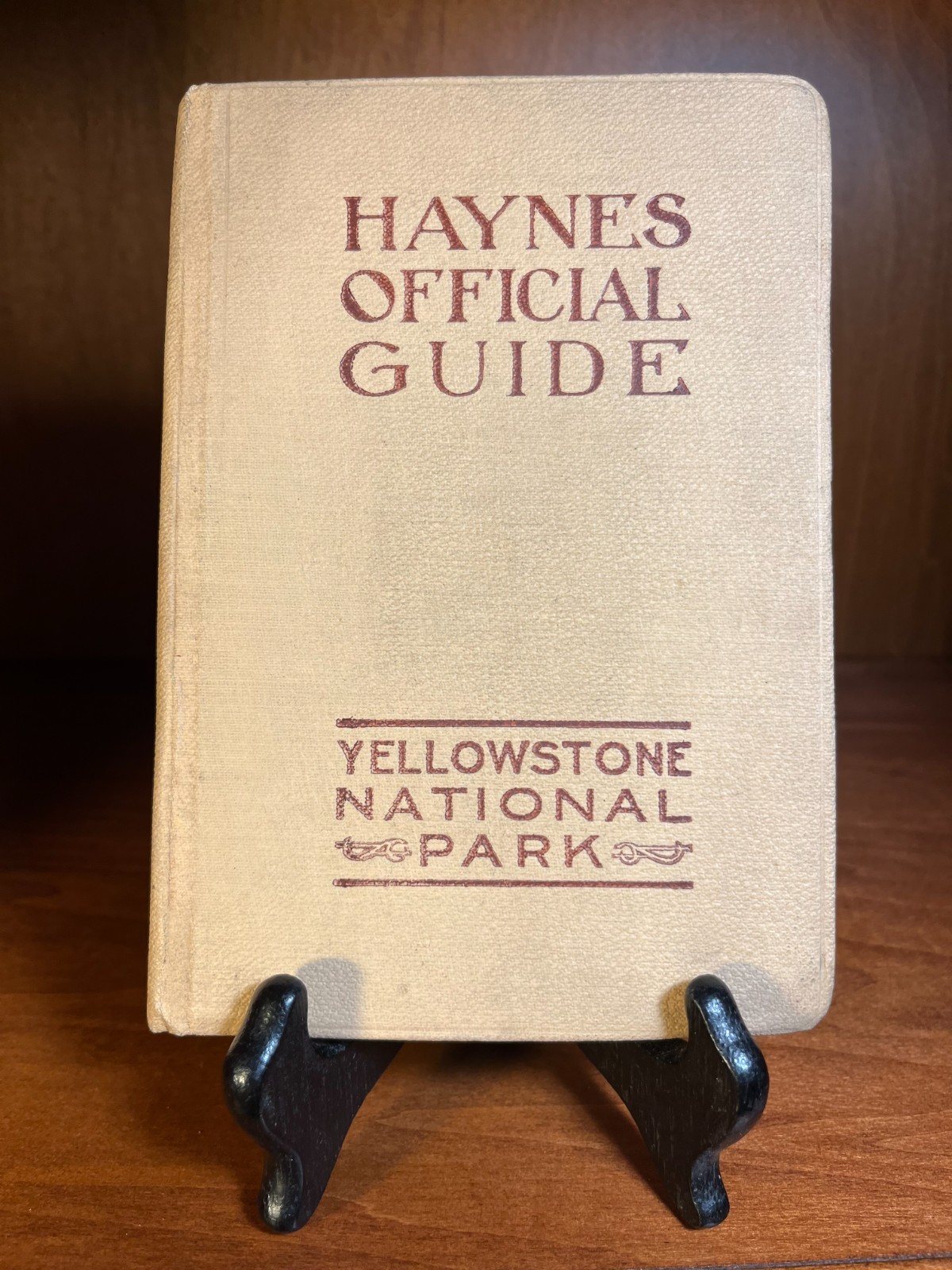 HAYNES OFFICIAL GUIDE-Yellowstone National Park (1913)