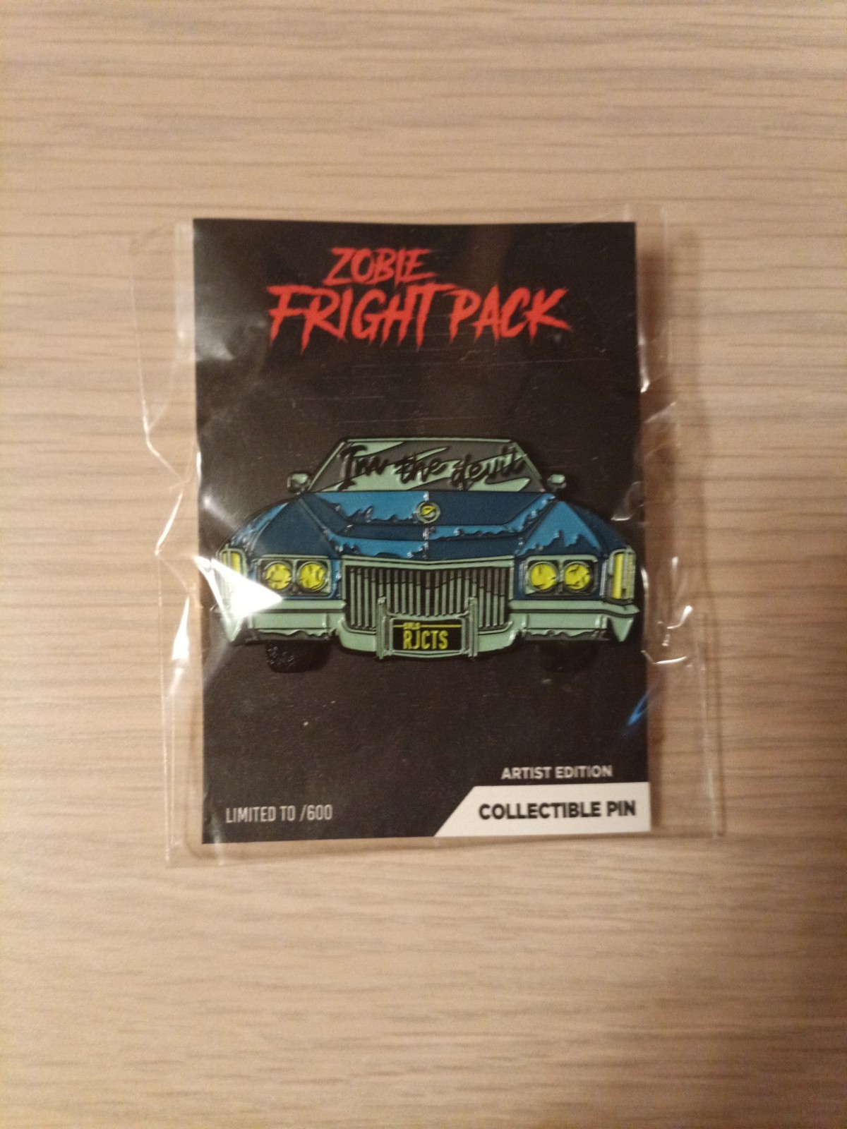 Zobie Fright Artist Edition The Devil's Reject Enamel Pin 112/600
