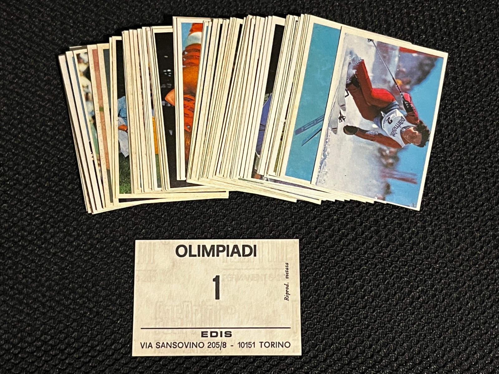 LOT 84 STICKERS VIGNETTES EDIS FIGURINE OLYMPICS MONTREAL 1976 NO PANINI