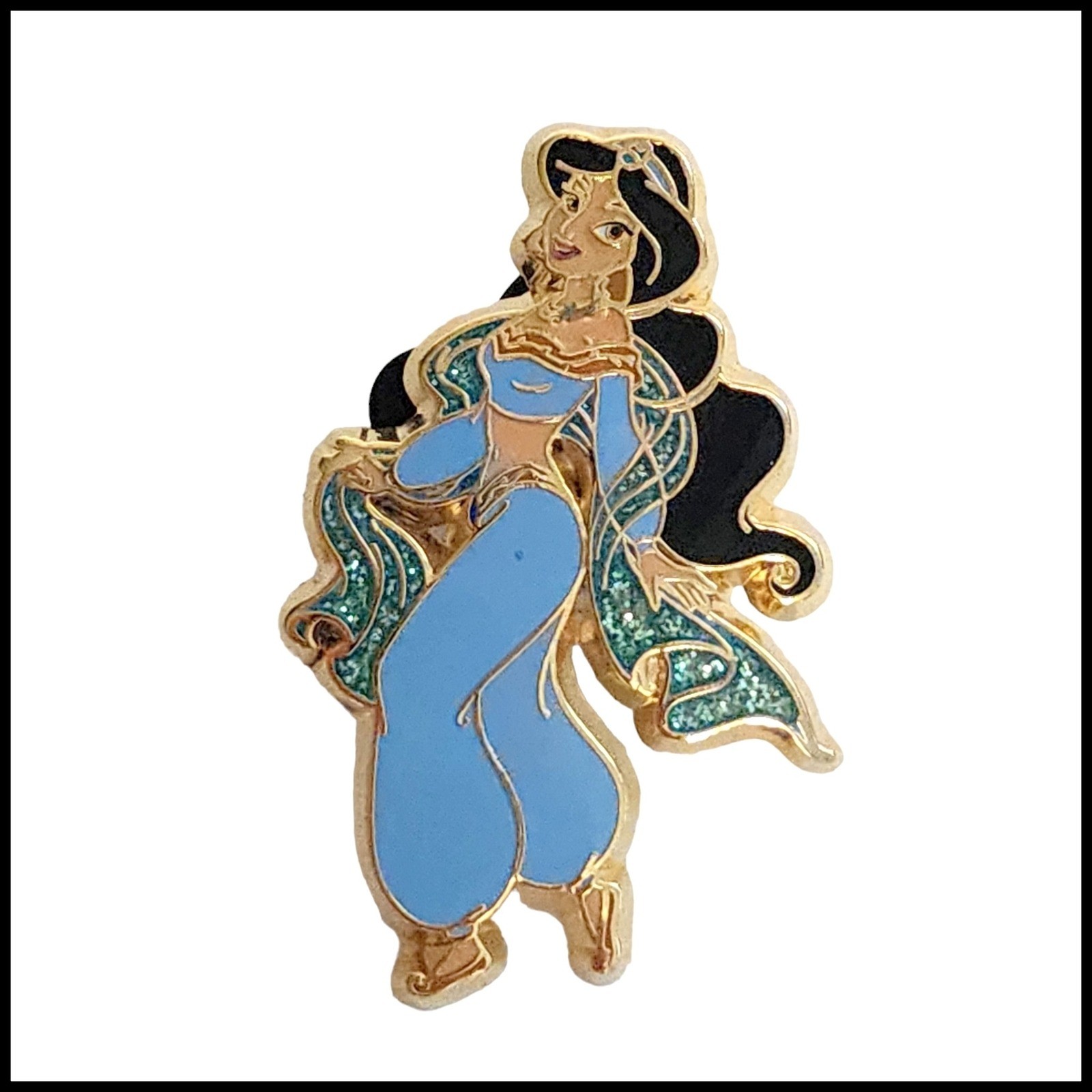 Disney Pin 53279 DLRP Princesses 2007 Jasmine Glitter