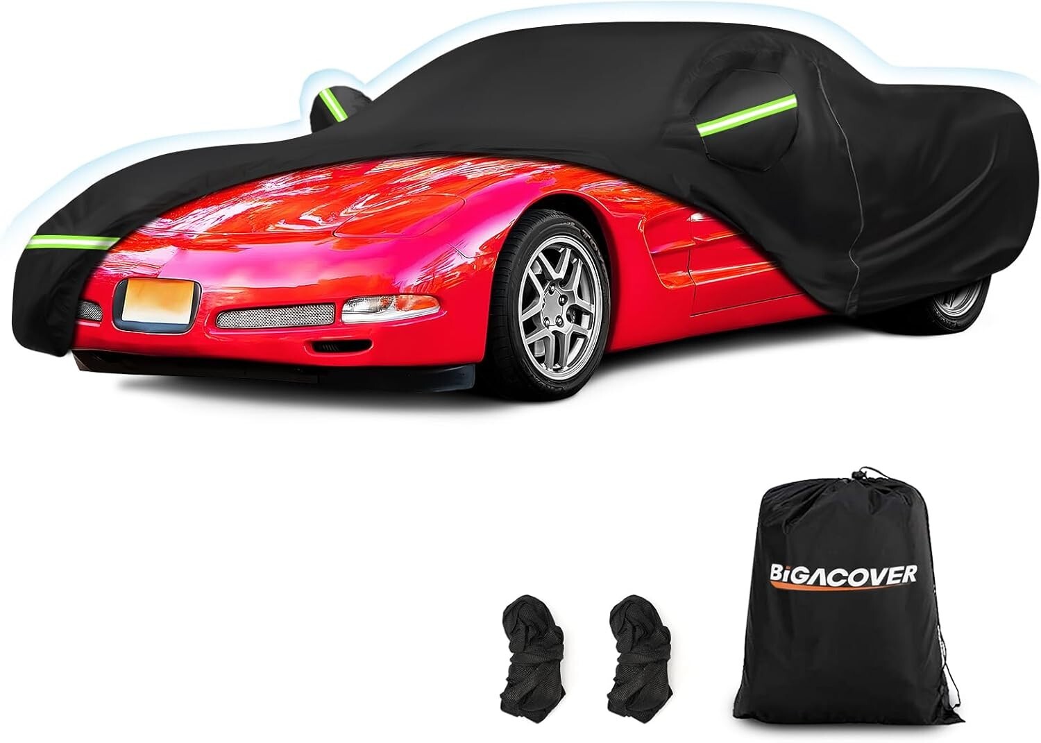 Waterproof Full Car Cover Custom Fit for Chevrolet Corvette C5, 420D,Car Covers