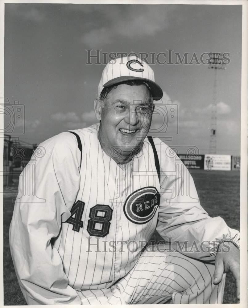 1964 Press Photo Rollie Hemsley of the Cincinnati Reds - lrs08771