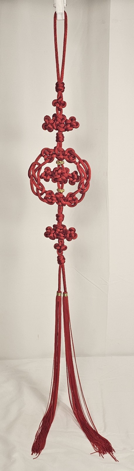 Traditional Hand Woven Chinese Red Knot Hanging Decoration 43\