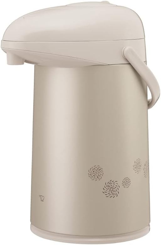 Zojirushi Thermos Glass Air Pot, 3.0L, Press-to-Open, Vacuum Insulated, Del